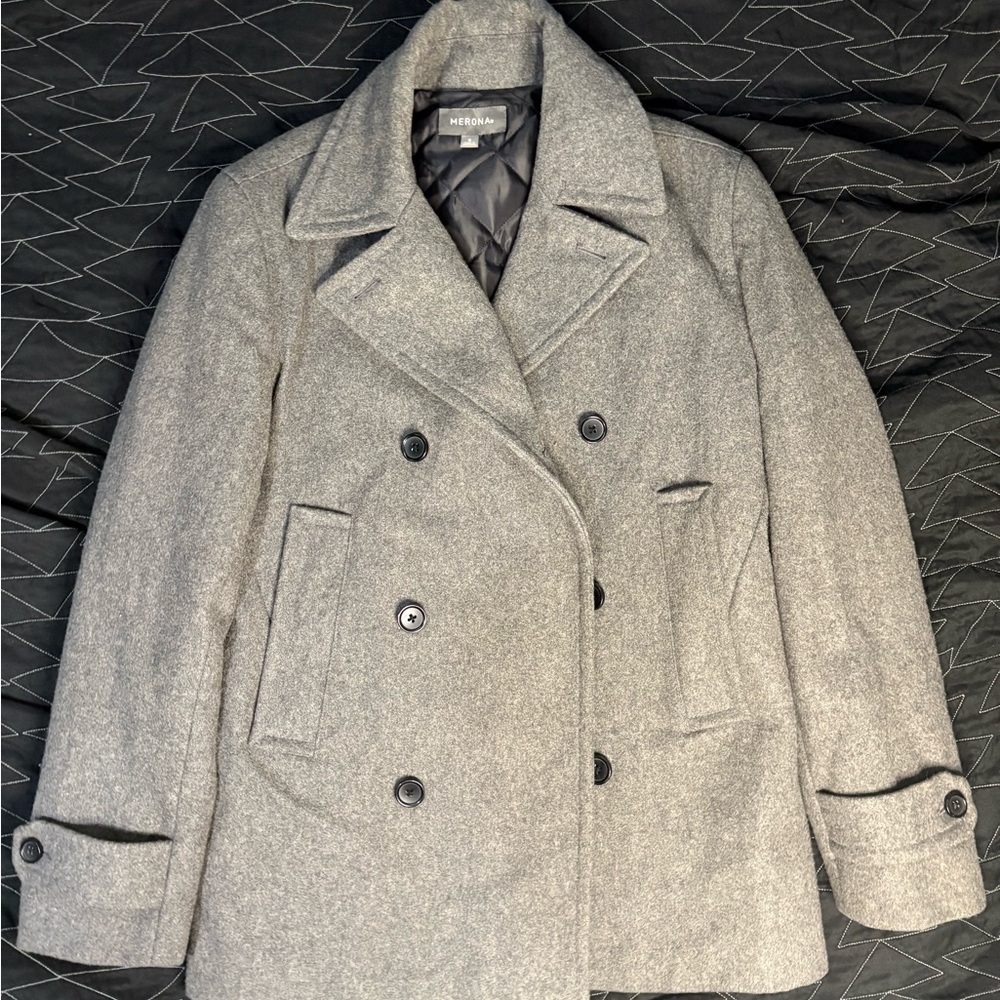 Merona Men's Gray Pea Coat
